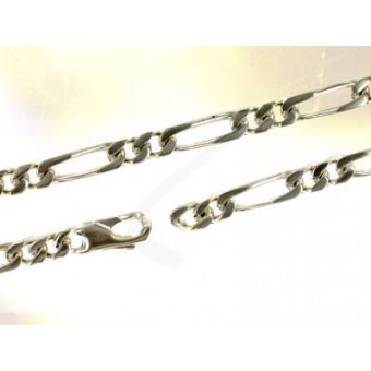 Chaine cheval alterné argent Chaine cheval alterné argent