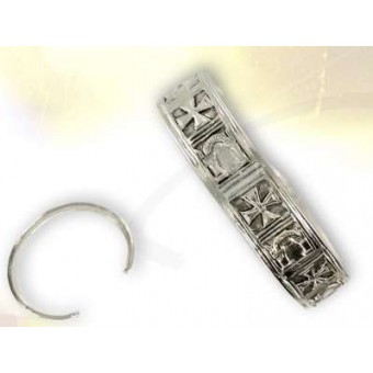 Silver plated Knights Templar bracelet Silver plated Knights Templar bracelet
