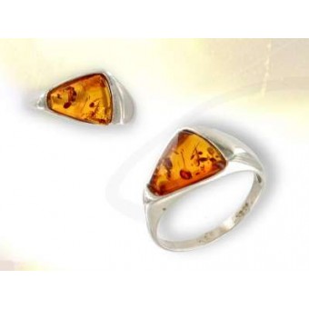 Bague ambre miel Bague ambre miel