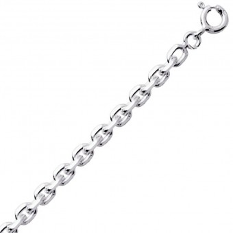 Chaine argent forçat claire Chaine argent forçat claire