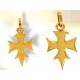 Gold Templar´s cross