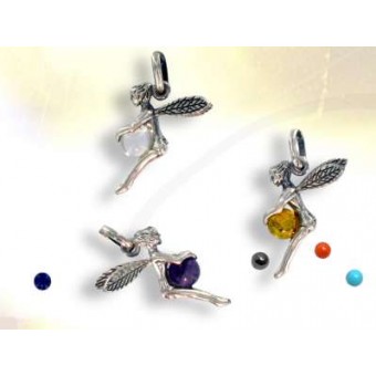 Fée Argent et pierres naturelles Fée Argent et pierres naturelles
