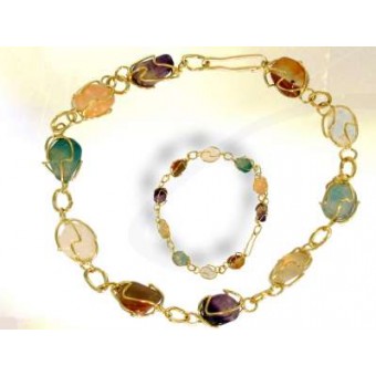 Bracelet cage dorée Bracelet cage dorée
