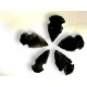 Black OBSIDIAN arrow head
