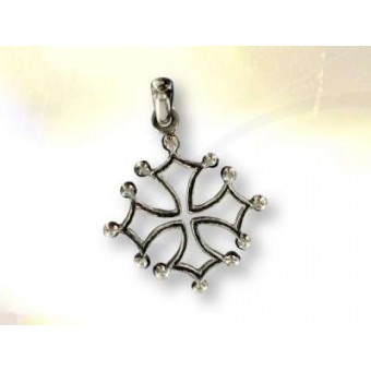 Croix du LANGUEDOC argent Croix du LANGUEDOC argent