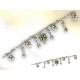 Bracelet pampille trèfle à 4 feuilles
