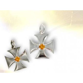 Croix Templière grand modèle Citrine Croix Templière grand modèle Citrine