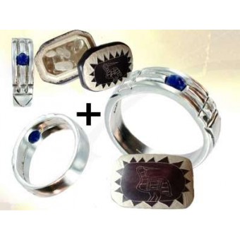 Bague Atlante Lapis+ Purificateur Bague Atlante Lapis+ Purificateur