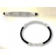 Bracelet ATLANTE  Cuir tréssé