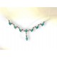 Collier  turquoise