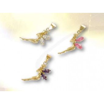 Gold fairy with your choice of gemstone colour Gold fairy with your choice of gemstone colour