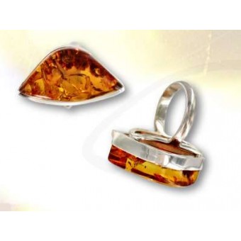Bague ambre Bague ambre