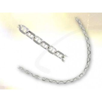 Chaine argent maille marine Chaine argent maille marine