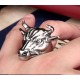 Bague tête de Bélier