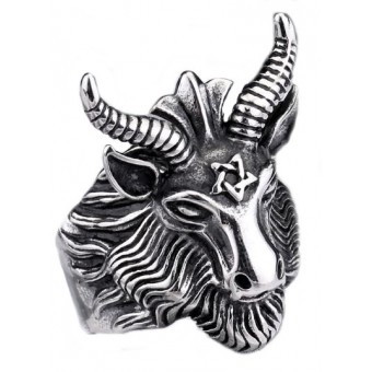 Bague tête de Bélier Bague tête de Bélier