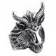 Bague chévre Baphomet