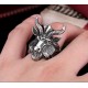 Bague chévre Baphomet